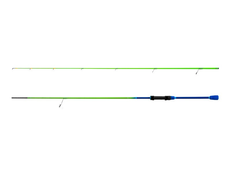 Lanseta spinning Delphin PETROL Tip A, 215 cm, A: 5-25 g, 2 tronsoane, actiune semiparabolica