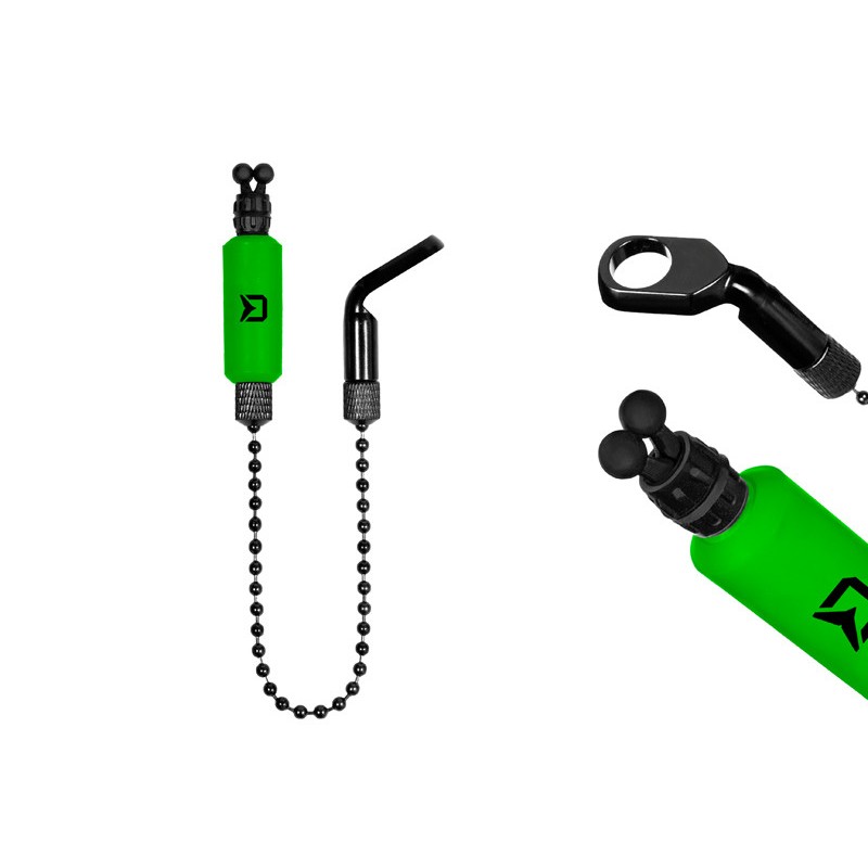 Swinger/indicator tragere cu lant Delphin ROTA Chain, culoare verde, loc pentru starlet