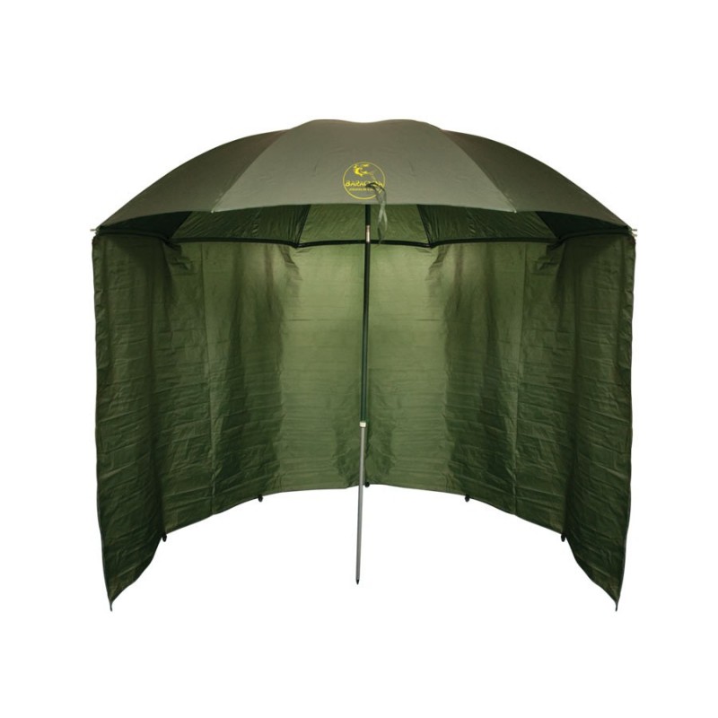 Umbrela cort/ Shelter Baracuda UT25-U3, diametru 250 cm, verde, husa de transport, cuie ancorare