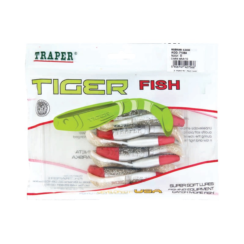 Shad Ripper Tiger Fish - Traper 85 mm 14