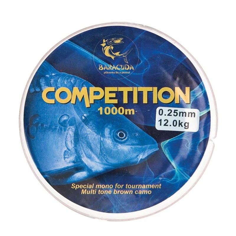 Nylon monofilament Baracuda Competition 900 m maro 0.40 mm