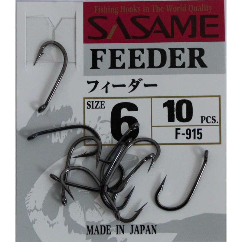 Ace pescuit Sasame Feeder, black nickel, cu ochet 2