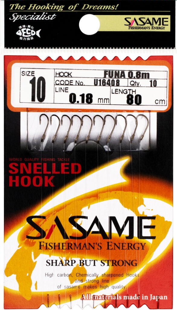 Ace legate Sasame Funa U16408, nylon alb 80 cm, 10 buc/plic