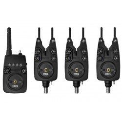Set avertizori/senzori wireless Delphin FORZA, 3+1, culoare neagra