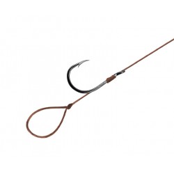 Montură feeder Delphin Proxi Loop, 6 buc/set, lungime 8 cm, grosime 0.10 mm, marime carlig 8