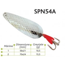 Lingurite oscilante Spn 54a Baracuda 10.5g/ 15.5g