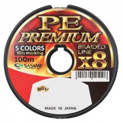Fir textil multifilar Sasame Ultra PE Premium X 100 m, multicolor