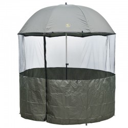 Shelter/umbrela Baracuda U6-S, inchidere totala 360, cu plasa antiinsecte, husa de transport, cuie ancorare